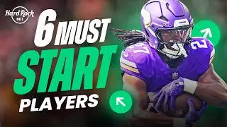6 MUST-START Players for Fantasy Football Week 1 | High-Upside Picks (2025)