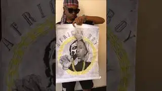 Revealing My Drawing of African Boy Meets Jux #jux #africanboy #art #opticalillusion