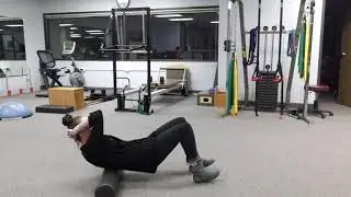 Foam roll tspine