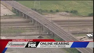 Online public hearing held Friday on Compton bridge plans
