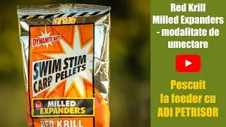 Red Krill MIlled Expander -Mod de umectare