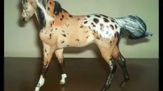 Custom painted  model horses by Donna Sutphin new for 2010
