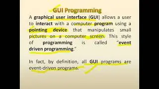 #Python for beginners#Features  of PYTHON language#Graphical USER INTERFACE feature of PYTHON