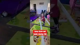 Lacey Grace is going to get you! #Cutie #Games #Playing #Disability #play