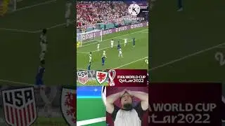 Unlucky, Christian Pulisic's shot hit the goalpost during Usa vs England #goal #shorts #wordcup2022
