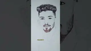 my brother face Drawing photos 🥰🥰🥰 ||farhana Artist 🖌️