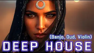 Emotional Arabic Deep House: Soulful Banjo & Violin Under Desert Skies