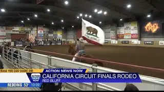 The California Circuit Championship Rodeo in underway in Red Bluff.