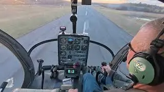 Soloing my Schweizer 300 CB 
