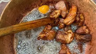Como preparar carnitas de puerco estilo norteño 🐷❤️😋🌮