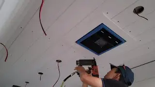 DYI Sprinter van conversion- Shiplap wall panels-how I build the AC unit frame #vanbuild#campervan