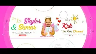 WELCOME TO SKYLER AND SAMAR KIDS YOUTUBE CHANNEL