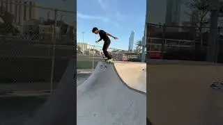 Skating Uptown AC park #skate #skateboarding