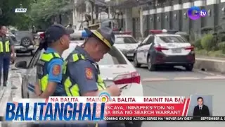 Garahe ng Pamilya Discaya, ininspeksiyon ng BOC sa bisa ng search warrant | Balitanghali