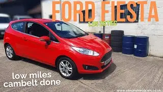 2015 Ford Fiesta 1.25 Zetec: Low Miles, Recent Cambelt & &pound;35 Tax!