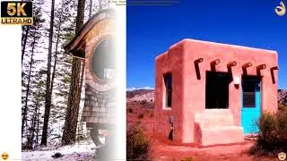 5K video - Amazing tiny houses ideas, mini homes, small footprint living