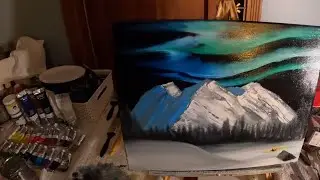 Camping Under the Northern Lights 