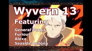 Epic Seven - Wyvern 13 Speed team with General Purgis, Furious, Alexa, Seaside Bellona 2-3 min