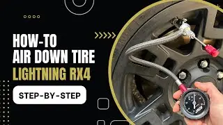 [Пошаговое руководство] Как спустить воздух из шины с помощью дефлятора Lightning RX4 Rapid Deflator