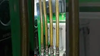 Mercedes Benz om615 injection pump test #automobile #repair #diy #mercedes