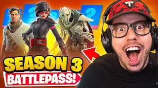 NEW *Season 3* BATTLE PASS in Fortnite!(Star Wars)