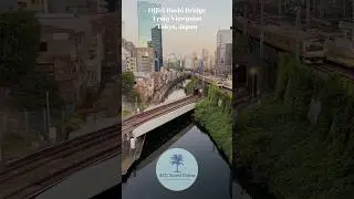 Hijiri-Bashi Bridge Train Viewpoint - Tokyo, Japan