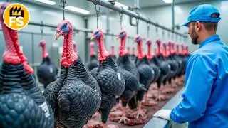 How the US Produces 46 Million Turkeys Every Year! 🦃 Inside the World of Turkey Farming