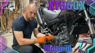 Yamaha XT660X Motoröl und Filter wechseln /Wenn es mal nicht so läuft wie es soll