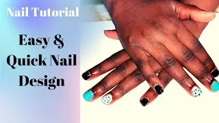 Quick Simple Nail Design