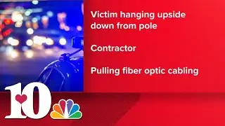 23-year-old electrocuted, flown to hospital, while working on power pole