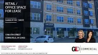 1708 5th Street, Coralville, Iowa Retail/Office Space For Lease
