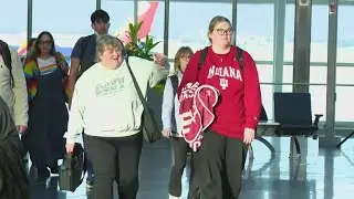 IU fans return home to Indianapolis after Rose Bowl win