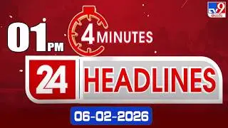 4 Minutes 24 Headlines | 1 PM | 06-2-2026 - TV9