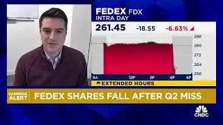 Express has been FedEx's 'problem child' for awhile, says Melius' Conor Cunningham