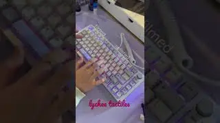 tecsee lychee tactiles sound test: filmed vs unfilmed