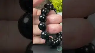 Black Jade Bracelet #Jadeitejade #Bracelet #Jadebeads #giftforher #shorts