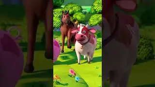 🚂 Choo Choo Animal Train | Farm Animals Names  Sounds #KidoFunTV #AnimalTrain #NurseryRhymes #kids