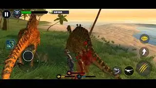 A VIDA DIF&Iacute;CIL DE UM DYLOFOSSAUROS KKKKK || JURASSIC CLASH || mod.apk #2 