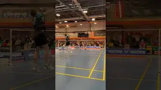 Badminton Smash At Latvia International Badminton Tournament #badminton #badmintoneurope #yonex