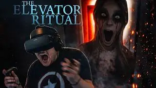 I PLAYED MY FIRST VR HORROR || The Elevator Ritual (VR)