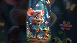 Margo & Froggy Adventure Begins ! 🎉 | Little Margo #Shorts #MargoAndFroggy #3DCartoon #KidsStories