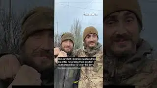 After and Before. Ukrainian Soldiers Return After Defending Their Positions for Over 160 Days
