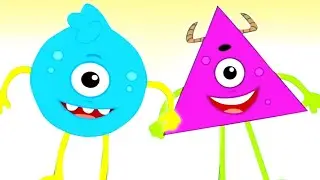 Five Little Monsters, Halloween Nursery Rhyme And Cartoon Video