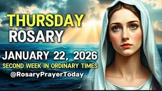 Thursday Morning Rosary Prayer | January 22 2026 #catholicdevotion #rosarydevotion