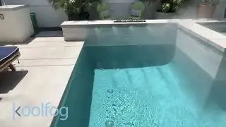 Ultimate Outdoor Comfort | Misting System with Pool Cooling at Elan, North Palm Springs