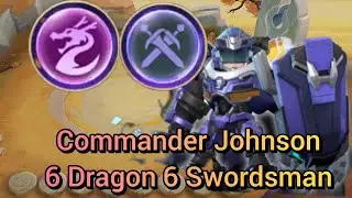 Commander Johnson Sinergi 6 Dragon altar 6 Swordsman Magic Chess Gogo Season 2 | Keren banget Bosquh