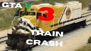 GTA V Train Crash 3