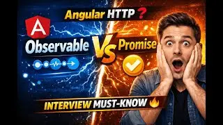 Observable vs Promise in Hindi🔥Real Reason Angular HTTP Uses Observable |Angular Interview Must-Know