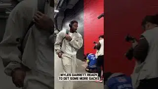 myles garrett ready to get some more sacks