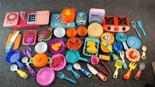 Detailed Unboxing of a Large Toy Stove, Pots, Pans, and Play Food Collection